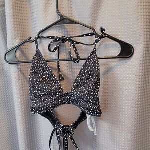 Victoria's Secret Smocked Polka Dot Bikini Top Size XL